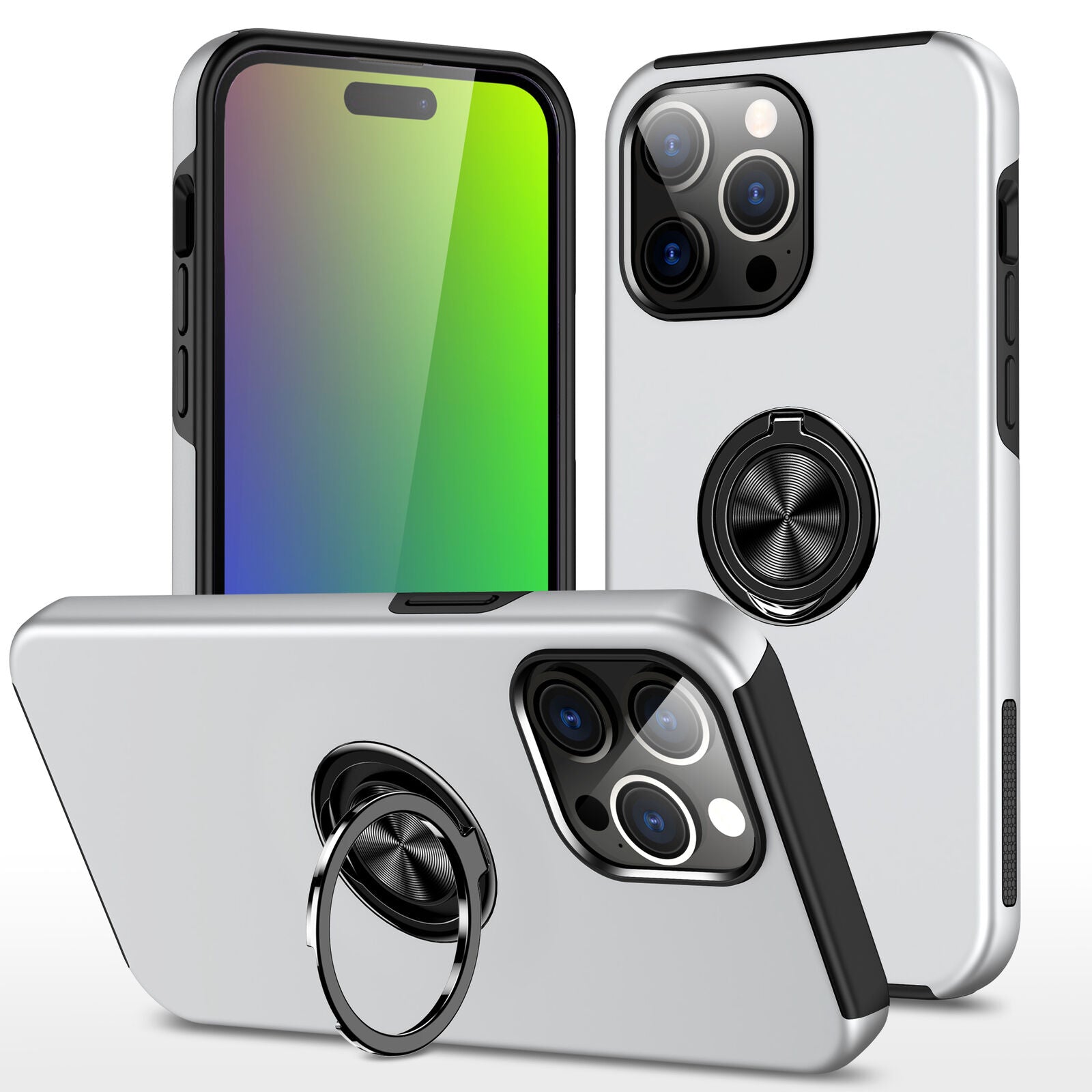 Coque hybride magnétique invisible pour iPhone 13 Pro Max Coque hybride magnétique invisible pour iPhone 13 Pro Max
